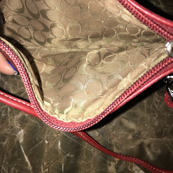 Authentic Coach wristlet - Picture 3 of 3